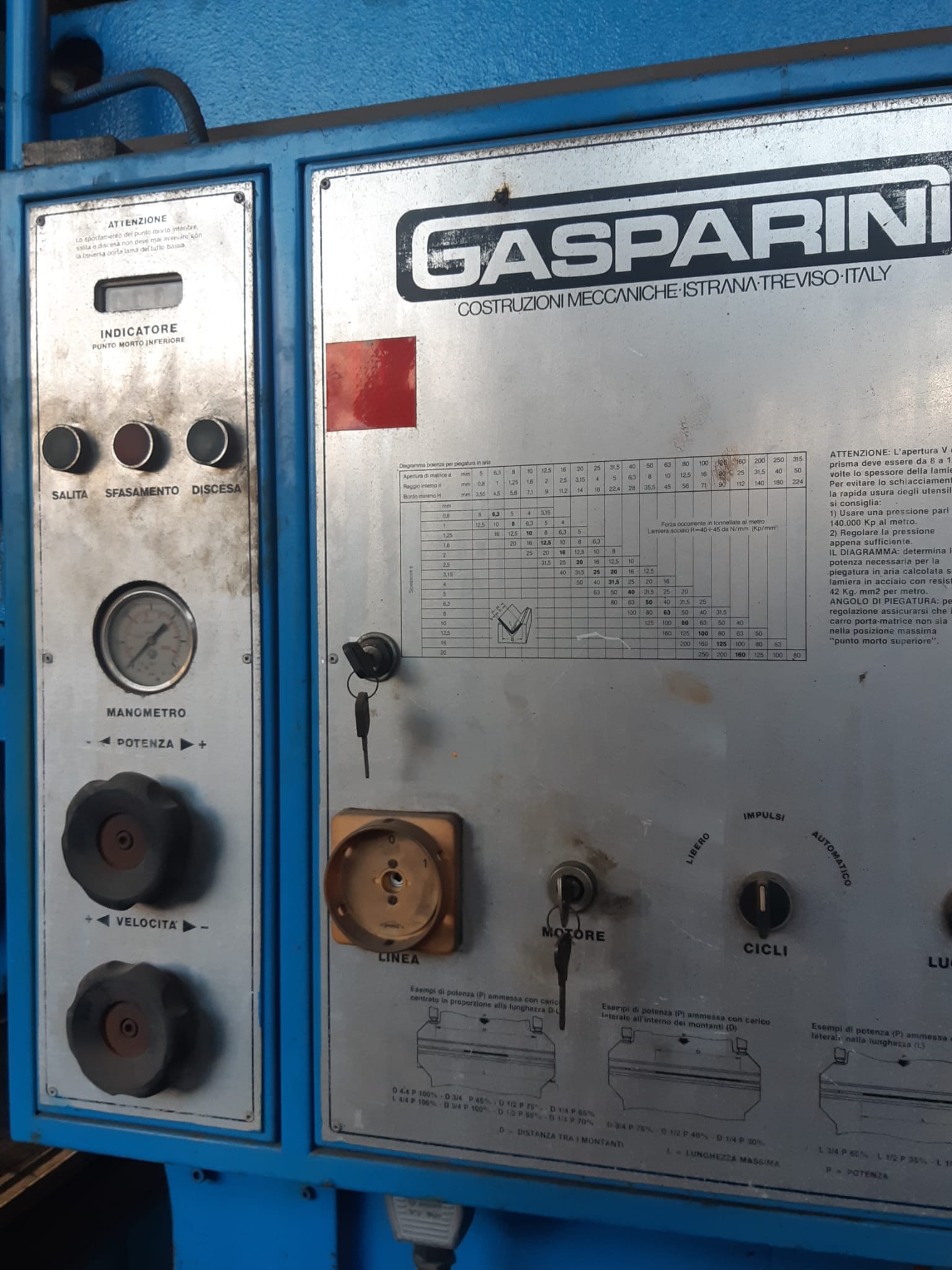 Piegatrice Gasparini 3000 x 40